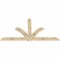 Ekena Millwork Redmond Rough Sawn Timber Gable Bracket, Douglas Fir, 96"W x 52"H x 2"D x 6"F, 13/12 Pitch GBW096X52X0206RED00RDF - alternate 3